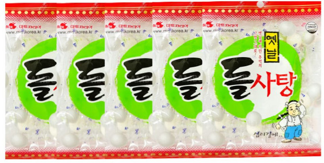 옛날 심플 돌 사탕 (5개) 데일리 697, 70g, 5개