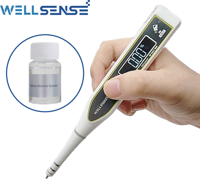 웰센스 디지털 전문가 염도계 인솔트 가정용 업소용 염도 측정기 추천 나트륨 식당 염분계, 1개, 인솔트 500