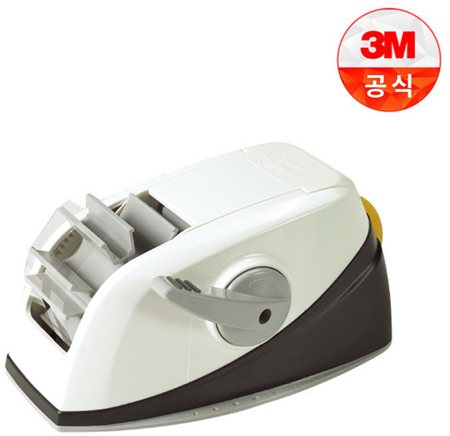쓰리엠 원터치 테이프 커터, 블랙, 1개