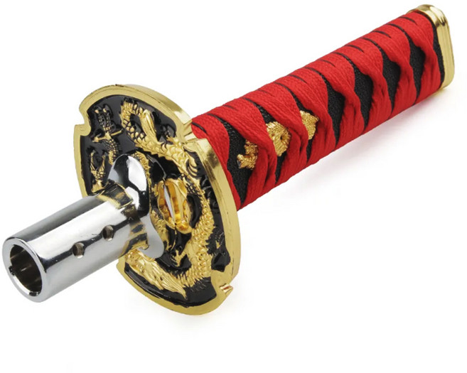 데일리쇼핑 자동차 스틱 사무라이기어봉 기어봉 커버 교체 수동 레버 기어노브 스틱기어, 16cm(블랙)