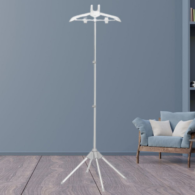 제이에스리빙 나나봉봉 스팀다리미 옷걸이 거치대, 모던 그레이