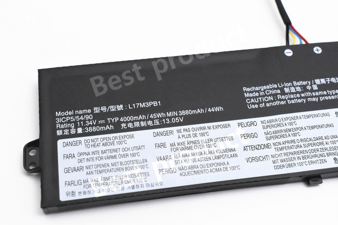 Lenovo 노트북 호환 Ideapad 330-15ich L17M3PB1 L17C3PB0 L17M3PB0 배터리