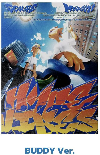 seventeen 崔勝澈 金珉奎 19小分隊專輯 未拆封, 1個, BUDDY Ver.紅版pb拆后不退不換 不包內置瑕運損 無開箱不售后