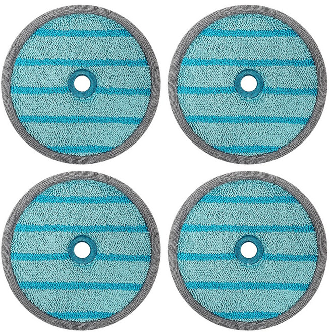 삼성제트 청소기 물걸레키트 가운데 홀 있는 물걸레 패드 극세사 리필 걸레 파랑색 세트 구성, 삼성제트(파랑색), 2세트