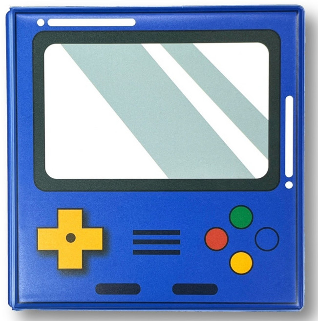 띠부띠부씰 앨범 스티커 북 로앤제이 20장, GAME BOY 씰북(블루)