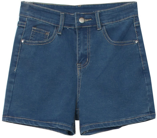 소유진 여성용 반하이 스판 밴딩 반바지