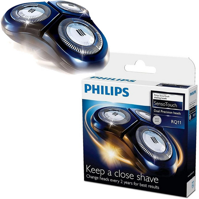 필립스 센소터치 전기 면도기 교체 면도날 RQ11/51, RQ11-51