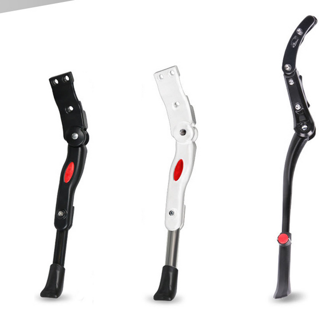 자전거 킥스탠드 받침대 접이식 거치대 순정형 고급형, (선택1번)자전거킥스탠드(블랙), 1개