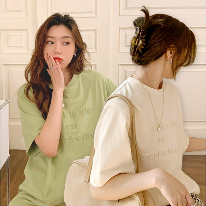 ROJI 에스크 여성반팔티셔츠 2개