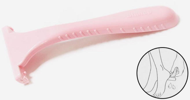 풋케어 발뒷꿈치 각질제거기 면도기 2개 굳은살제거기 발바닥각질제거 발관리 뒤꿈치각질제거 발각질, 1개입, 7g