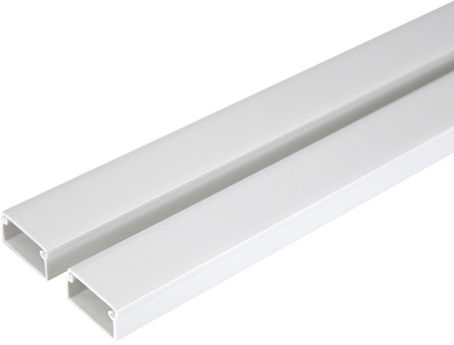 국산몰딩 사각25mm*2개입 길이1M, 화이트