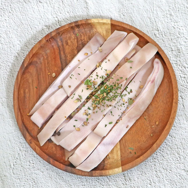 거성푸드 생 돼지귀 슬라이스 1쌍 1팩, 1개, 250g