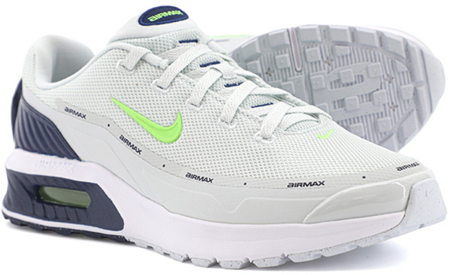 나이키 에어맥스 VIA 운동화 오프 화이트-라임 글로우-화이트