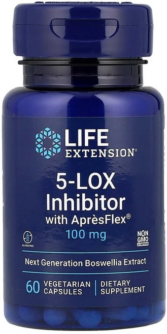라이프 익스텐션 Life Extension 5-Lox Inhibitor with ApresFlex 100mg 베지 캡슐 60정123182원산지:기타, 1개, 60정 - 쿠팡