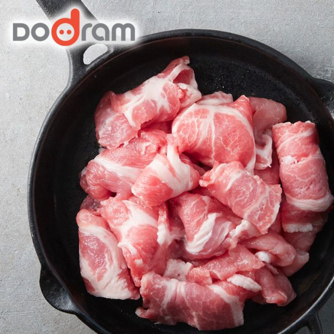 도드람한돈 냉장 목심 제육볶음 및 불고기용, 1개, 500g