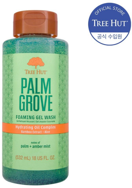 트리헛 포밍 젤 워시 팜 그로브, 1개, 532ml