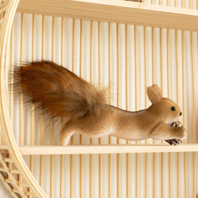 크리스마스 날다람쥐 인형 장식 8x27cm 소품 용품 데코 파티 꾸미기 카페 매장 인테리어, 없음