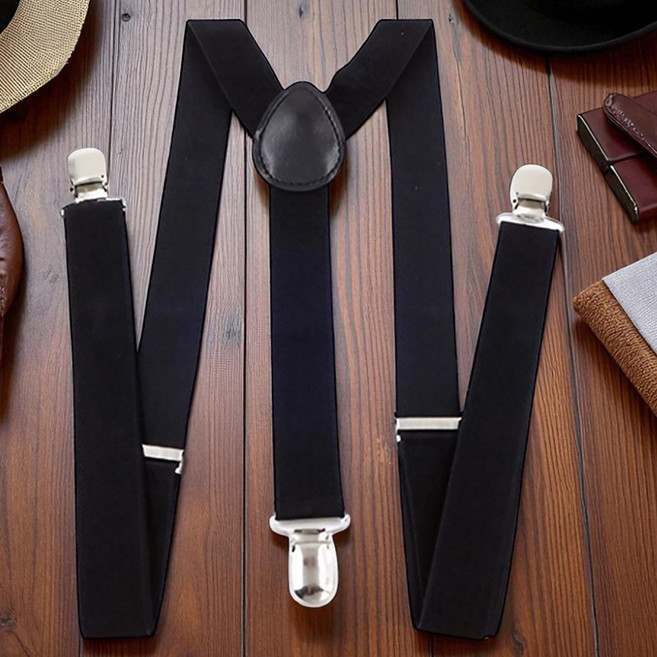 픽커리 남자 정장 바지 서스펜더 멜빵 벨트 멜빵끈