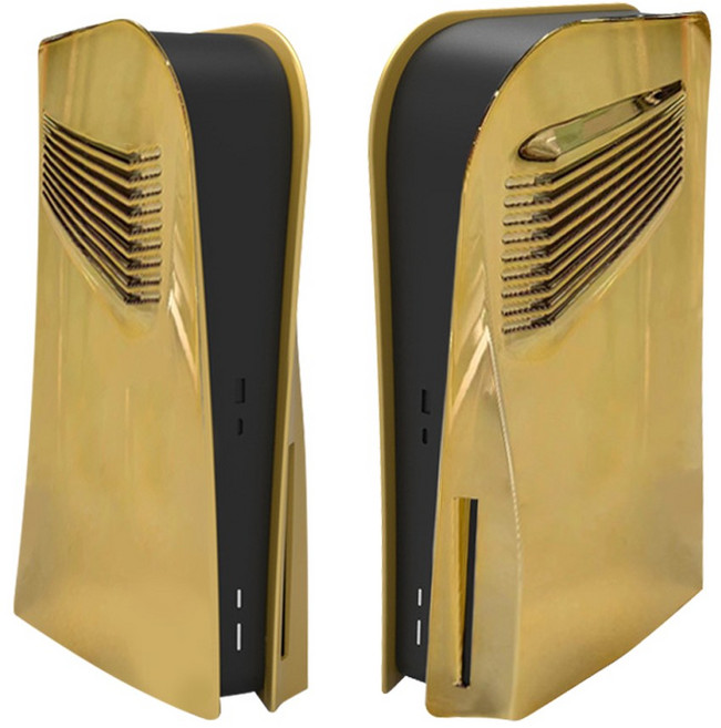 스냅케이스 플스5 교체 커버 쿨링 케이스, 디스크에디션 골드, 1개