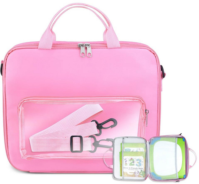 LeapFrog LeapStart 3D 인터랙티브 학습 시스템과 호환되는 가가 시티 여행 가방 시스템용 케이스 Blue