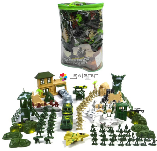 토이랄라 밀리터리 피규어 세트 300pcs (국내발송/당일출고), 단일, 1개