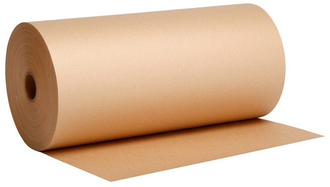 팩센스 크라프트지롤 완충재 40cm x 200M 종이포장지 완충지 선물 택배 종이 평량무게 80gsm, 1개