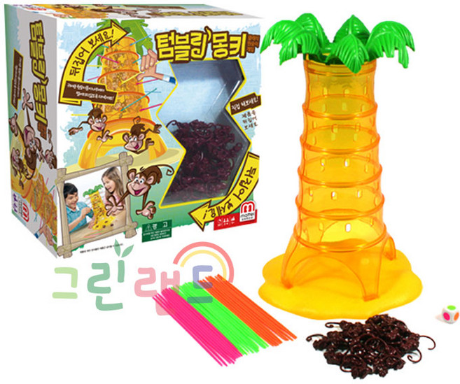 코리아보드게임 루핑루이 부루마블 루이비행사 닭을 지켜라 5세~ 2-4명 10분소요, 덤블링몽키, 1개