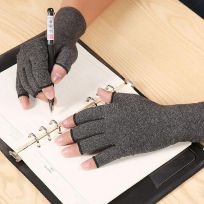 다한증 장갑 운전 자외선 차단 손가락 반장갑 손땀_WFFLQM9