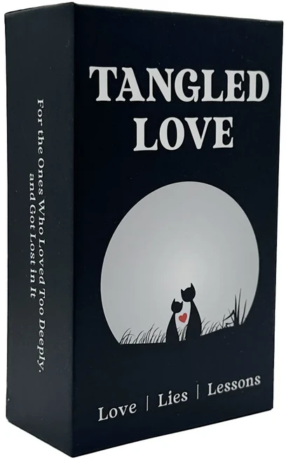 12x7cm 소울 하트 엉킨 러브 카드 데크 78개 수동 게임 없음 오라클, 01 Soul Heart