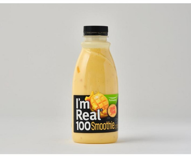 풀무원 아임리얼 100 망고 스무디 500ml 2개