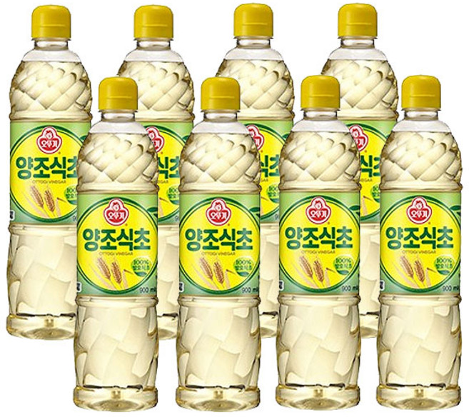 오뚜기 양조식초, 900ml, 8개