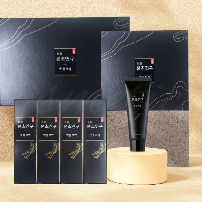 아모레퍼시픽 동의 본초연구 잇몸 치약, 100g, 4개