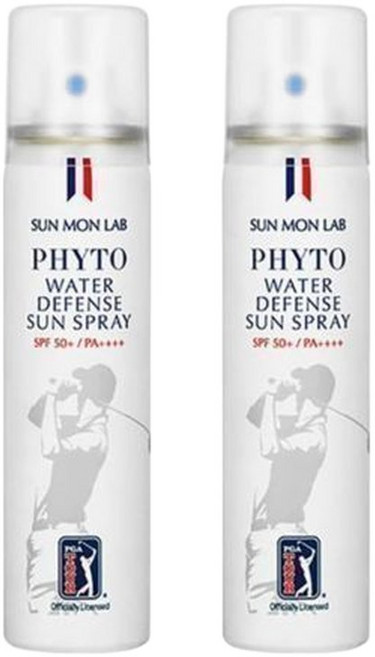 선몬랩 피토 워터 디펜스 선 스프레이 80ml x 2 썬크림 미백 자외선차단
