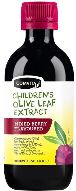 호주 콤비타 Comvita Olive Leaf Extract 어린이 올리브잎 추출물 믹스베리맛, 2개