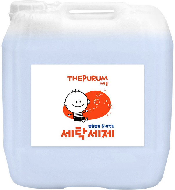 더푸룸 비건 아토피인증 액체세제 베이킹소다 저자극 대용량세제, 20L, 1개