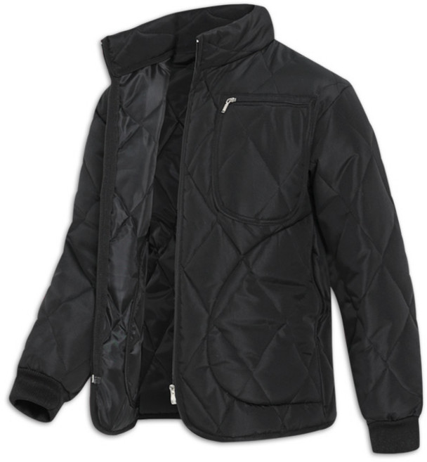 탑보이 하이넥 깔깔이 보온 점퍼 작업복 (DA012)