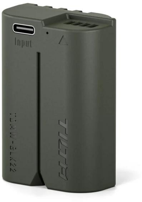 틸타 파나소닉 루믹스 DMW-BLK22 호환 USB-C 타입 충전식 배터리 TDMW-BLK22-GN, 1개