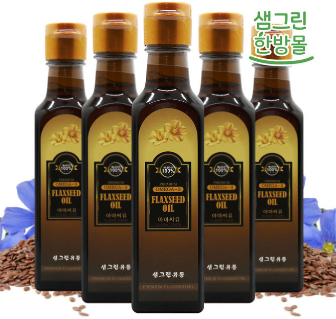 아마씨유 270ml 5개 아마씨오일