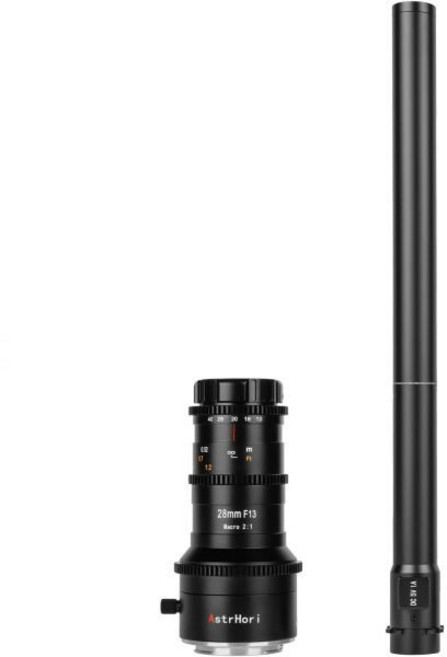 아스트호리 28mm F13 업그레이드 매뉴얼 직접 보기 2배 매크로 렌즈 360° 회전 베이스 포함 캐논 RF 마운트 시리즈 미러리스 카메라 EOS RP R5 R6 R3 R, for Canon RF, Direct-view, 1개