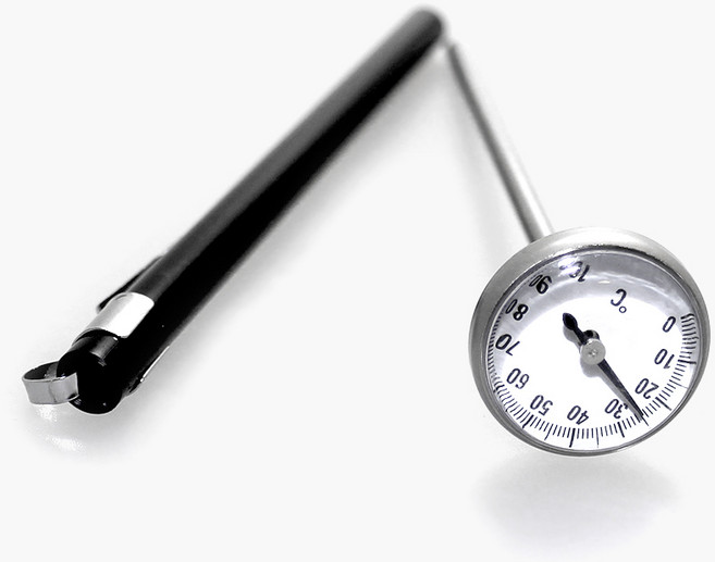 새로핸즈 스테인리스 만년필 온도계 (100도), 단품, 1개