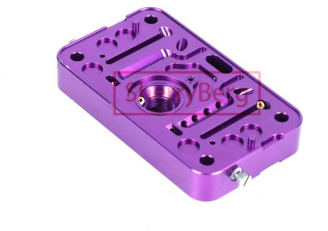 SherryBerg 빌렛 레이스 보정 카브레타 계량 블록 Holley 4150 Carb 퍼플 850 CFM 시리즈용 품질