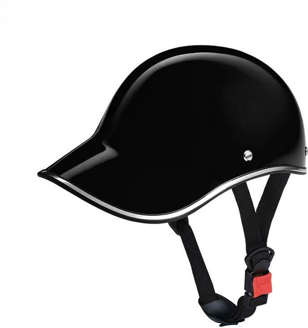 BLACK K7 자전거 킥보드 인라인 다색 커플 하프 초경량 헬멧, 라이트블랙, 1개