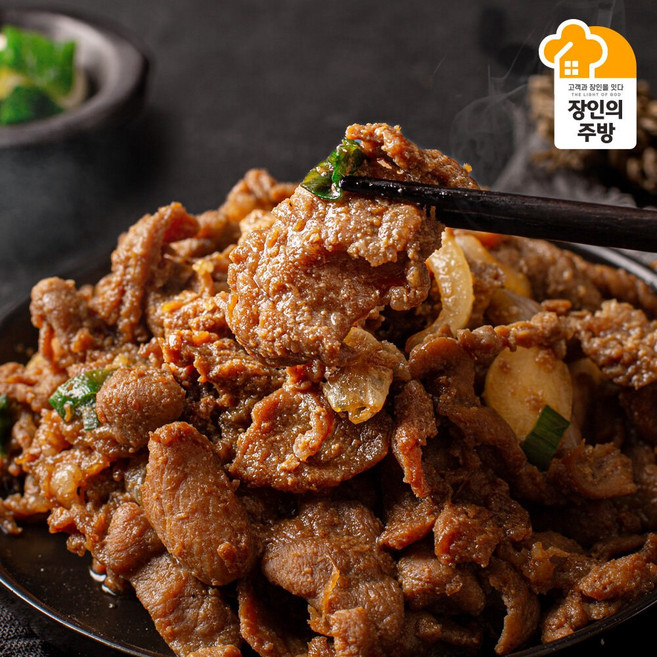 [장인의주방] [마포나루터][유기헌장인]원조 한돈 간장 주물럭300g X 4팩, 4개, 300g