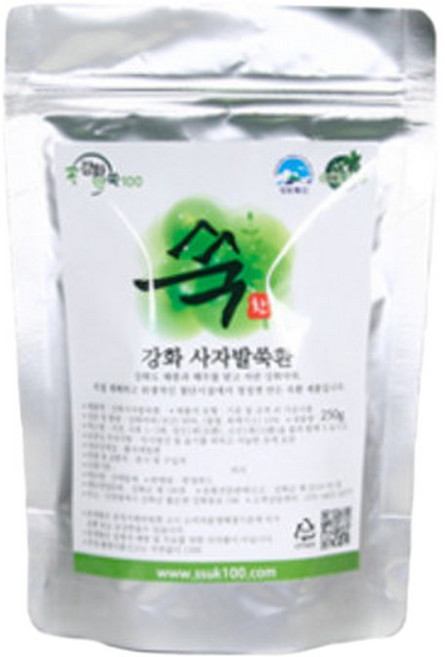 강화약쑥 쑥환 250g 강화사자발쑥 강화약쑥환 약쑥, 1개