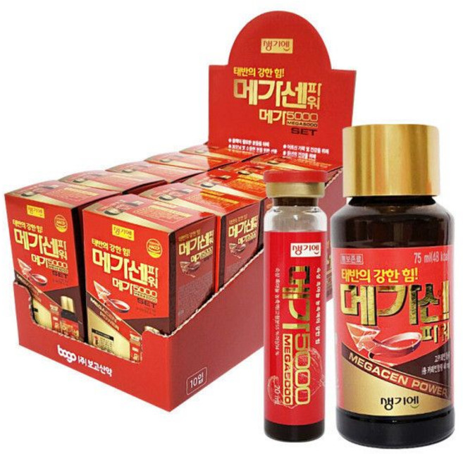 생기엔 메가센파워 메가 세트, 75ml, 10세트