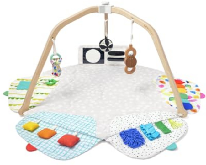 [베이비 제품상 수상] LOVEVERY The Play Gym 러브에브리 플레이짐 아기 기반 발달 활동 매트, 1개