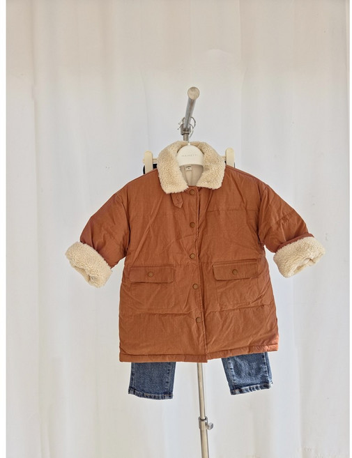 디그린 아동 보아카라 오리털 패딩점퍼 겨울 따뜻한 점퍼