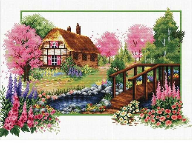 조이십자수 [DOME]십자수 패키지 모음 십자수, 1세트, DOME프린트패키지(81001)_Spring Waltz