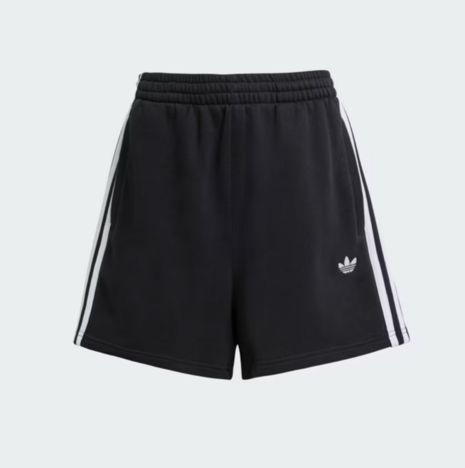 [아디다스] 여성 오리지널 아디컬러 3-스트라이프 프렌치 테리 쇼츠 여성반바지 여성쇼츠 편안한 반바지 여성 면반바지 삼선 반바지 오리지널반바지 아디다스반바지 JW5109