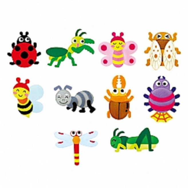 교육자료 (모형) 곤충 10종